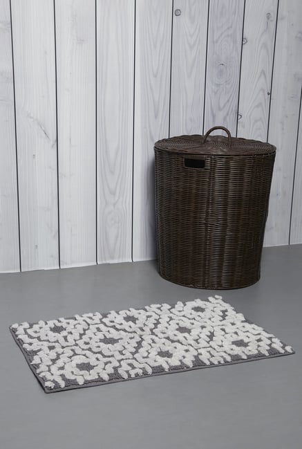 Buy Westside Home Grey Anti Slip Bath Mat Online At Best Price