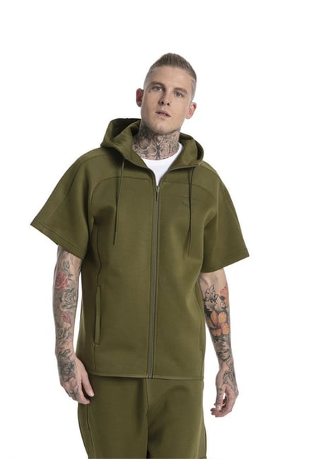 half sleeve sweatshirt