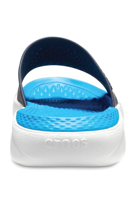crocs literide navy blue