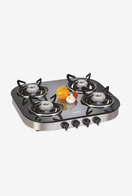 Buy Glen Gl 1046 Gt 4 Burner Gas Stove Black Online At Best