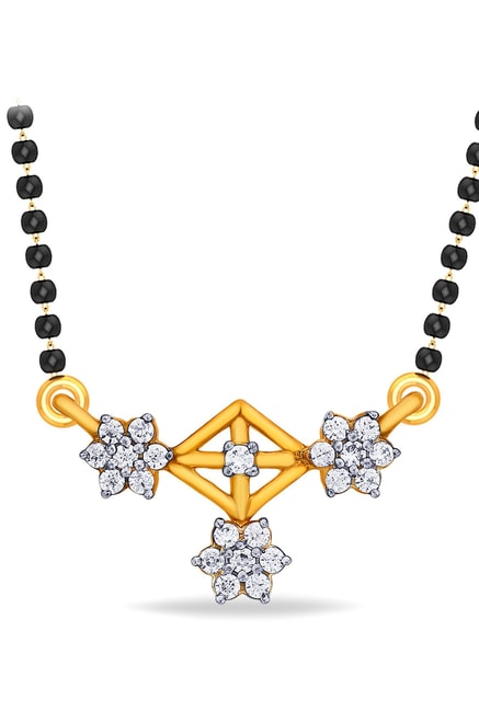 P.N.Gadgil Jewellers Gini Star 18k Gold & 0.271 ct Diamond Pendant