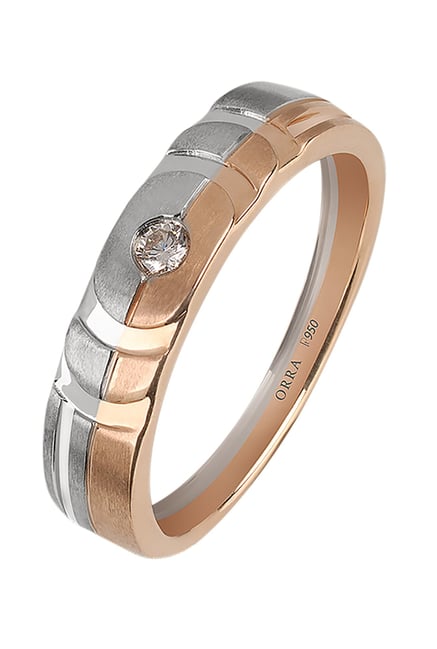 ORRA Comrade 950 Platinum & 0.08 ct Diamond Ring