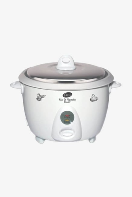 Glen Gl 3056 1 8l 650 W Electric Rice Cooker White Glen Gl 3056 1 8l 650 W Electric Rice Cooker White