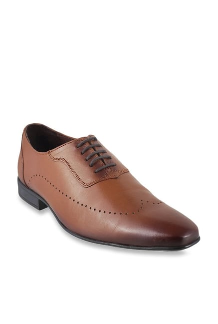 Buy Metro Dark Tan Oxford Shoes for Men at Best Price Tata CLiQ