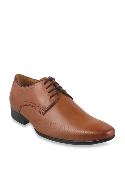 Buy Mochi Men Brown Formal Lace Up Online