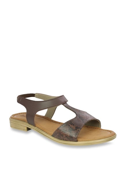 Buy Arizona Dark Brown Womens Sandals Size 38 EU Online at desertcartINDIA