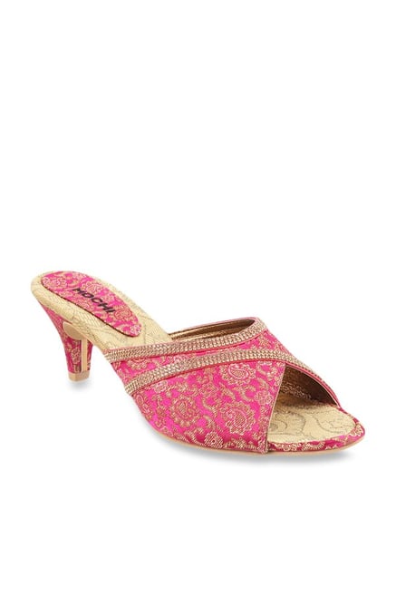 MOCHI Women Pink Sandals - Buy MOCHI Women Pink Sandals Online at