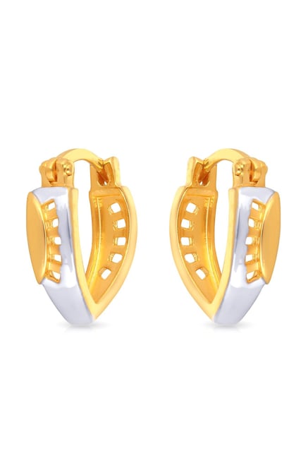Malabar Gold and Diamonds 22k Gold Earrings