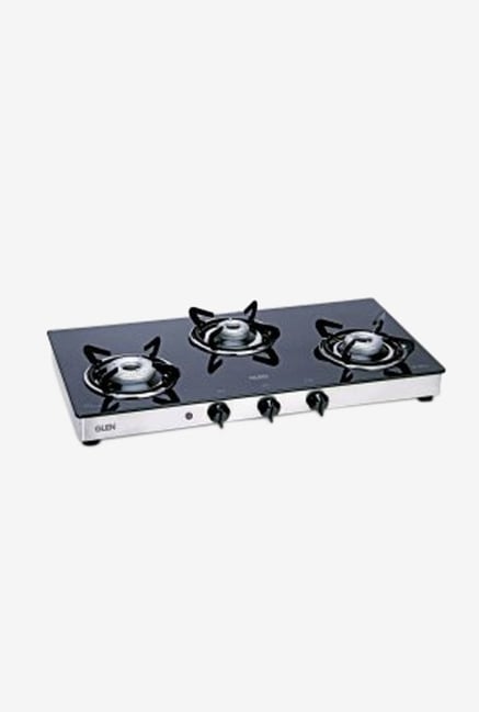 Buy Glen Lpg Stove 1033 Gt Xlai 3 Burner Gas Cooktop Black