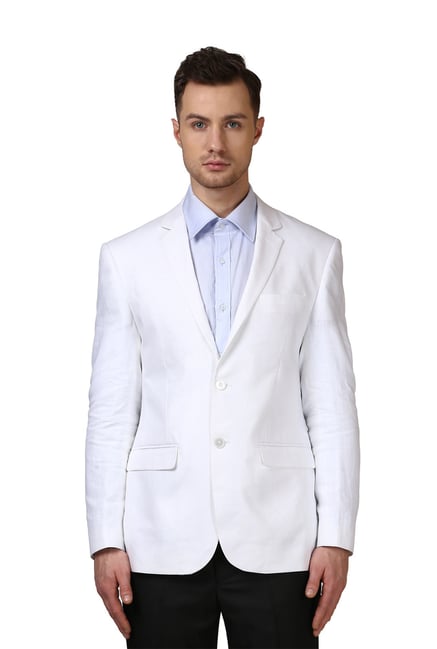 full white blazer