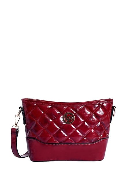 lino perros red handbag