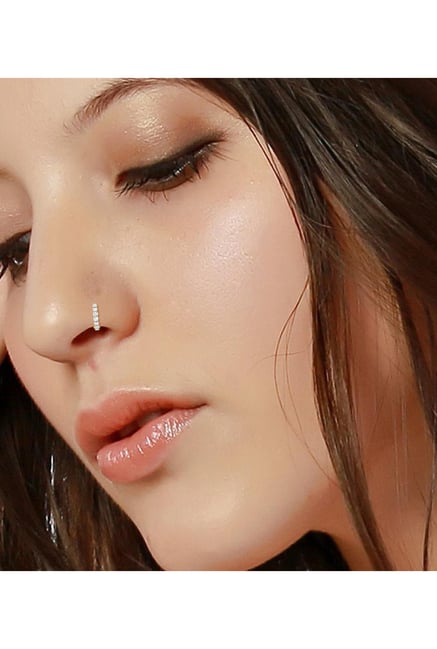 nose ring designs in gold for female