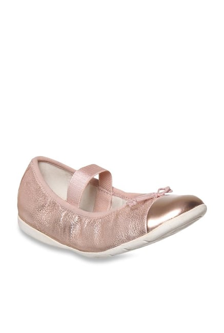 rose gold mary jane shoes