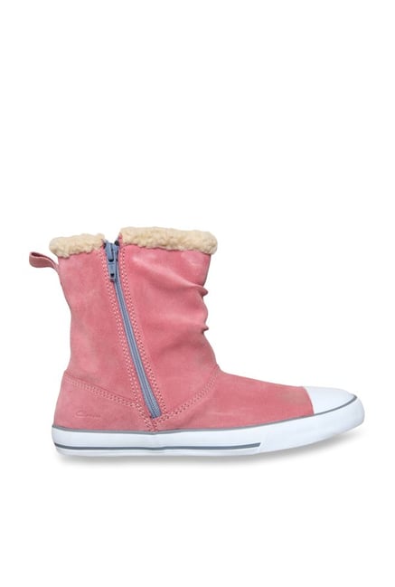 clarks boys snow boots