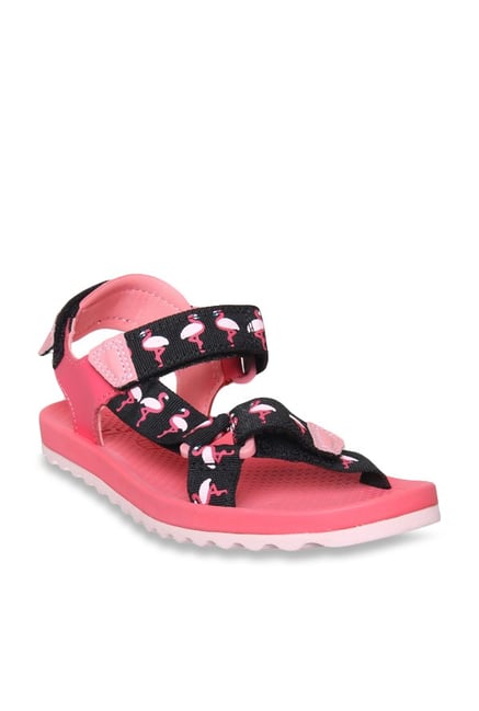 clarks flip flops kids black