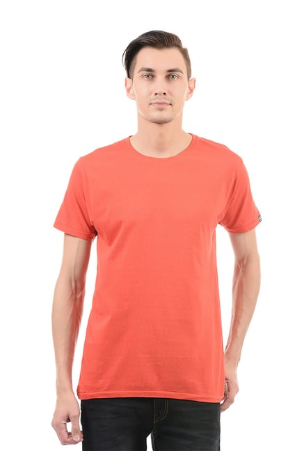 Pepe Jeans Orange Printed T-Shirt