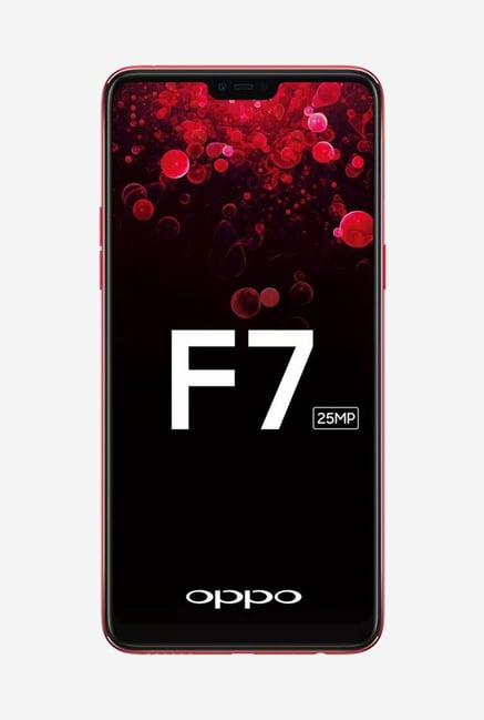 OPPO F7 (Red, 128 GB)