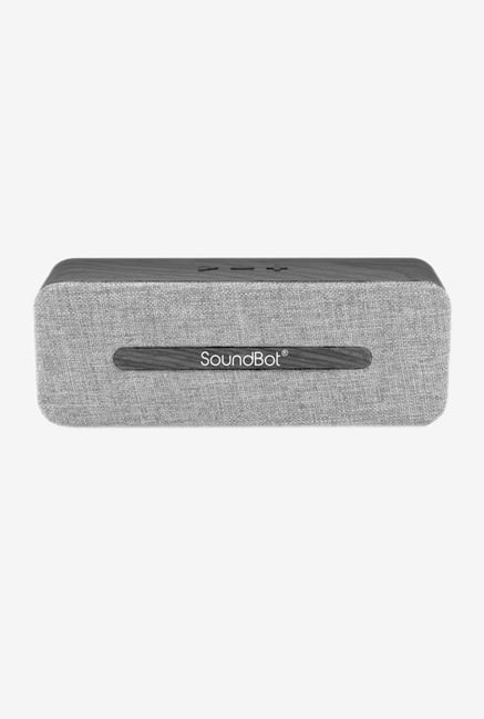 SoundBot SB574 Portable Bluetooth Speaker (Grey)