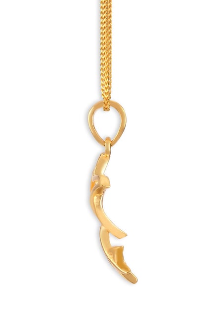 tanishq pendant 22k gold