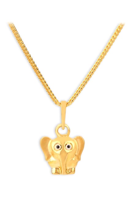 tanishq pendant 22k gold