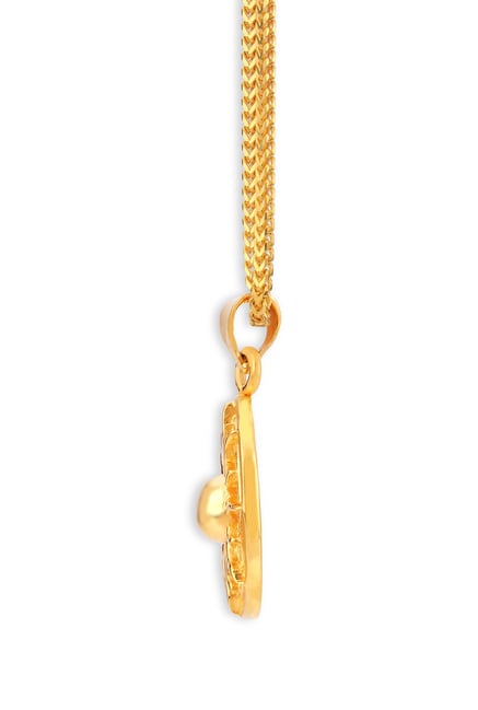 tanishq pendant 22k gold