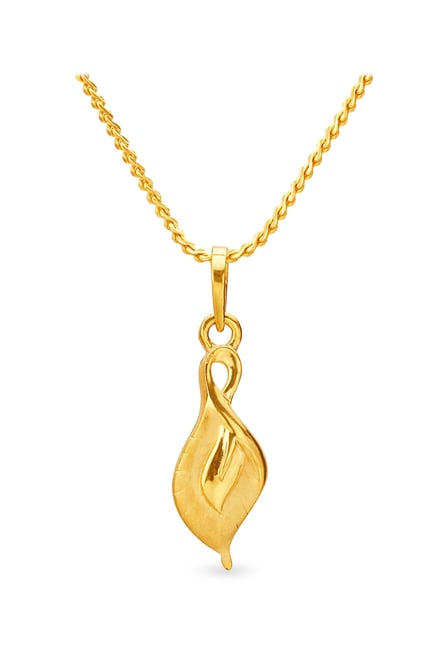 tanishq pendant 22k gold