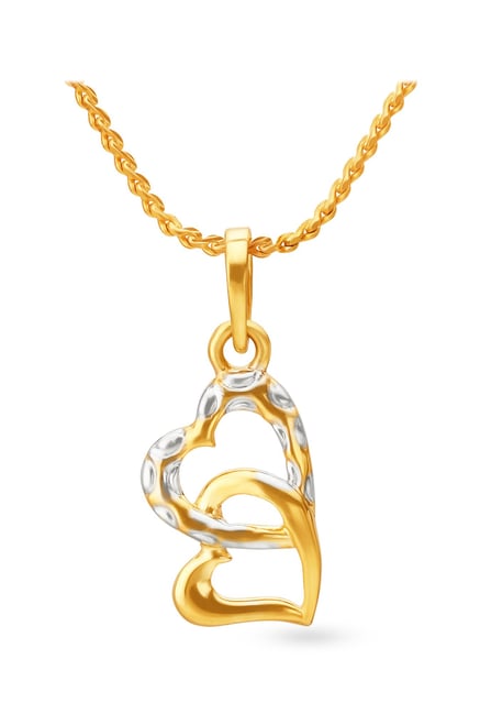 tanishq pendant 22k gold