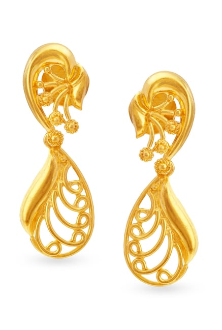 Tanishq 22k Gold Earrings Online At Best Price Tata Cliq Tanishq 22k Gold Earrings Online At Best Price Tata Cliq