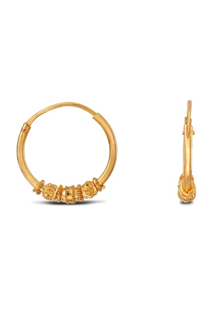 Buy Tanishq 22k Gold Earrings Online At Best Price @ Tata CLiQ