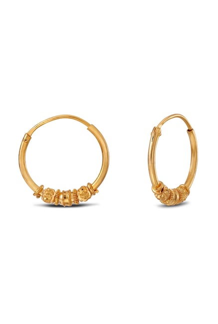 Buy Tanishq 22k Gold Earrings Online At Best Price @ Tata CLiQ