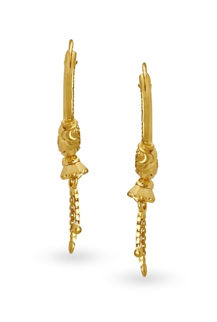 Rawa Work Gold Stud Earrings