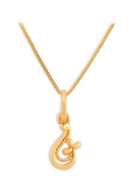tanishq pendant 22k gold