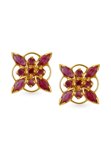 Tanishq 22kt Gold Earrings