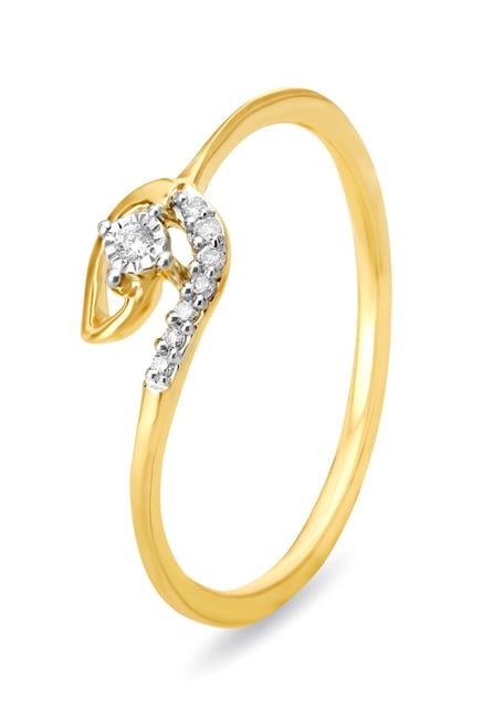 Tanishq 18kt Gold Diamond Ring