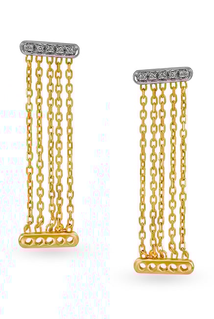 Mia by Tanishq 14KT Gold Earrings