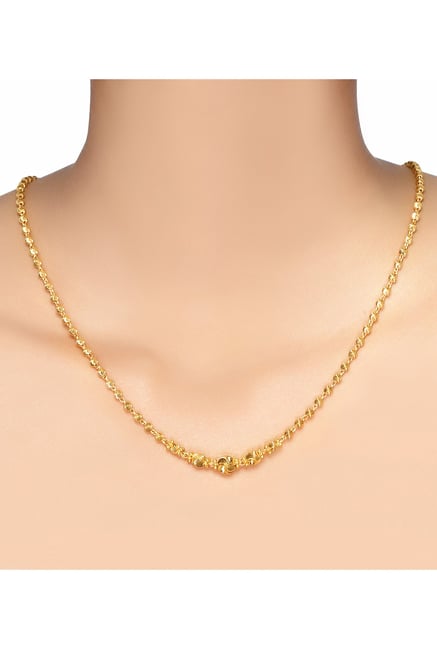 Tanishq gold chain hot sale 10 gm