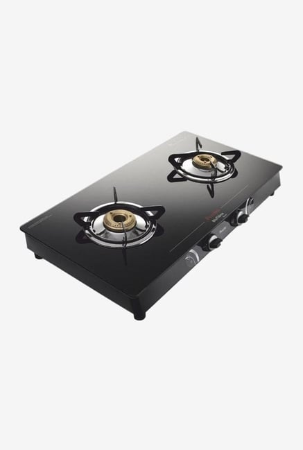 Buy Preethi Blu Flame GTS 102 2 Burners Gas Stove (Black) Online at ...