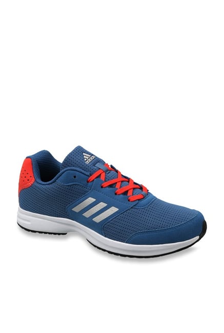 adidas blue and red shoes