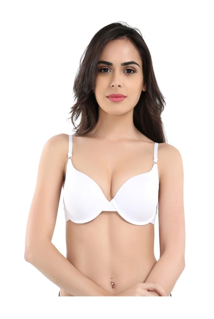 Buy Candour London Padded Wired Medium Coverage Push Up Bra - Neon Pink for  Women Online in India