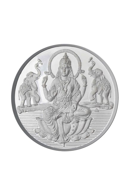 Sri Jagdamba Pearls Lakshmi 999 Silver 5gm Silver Coin