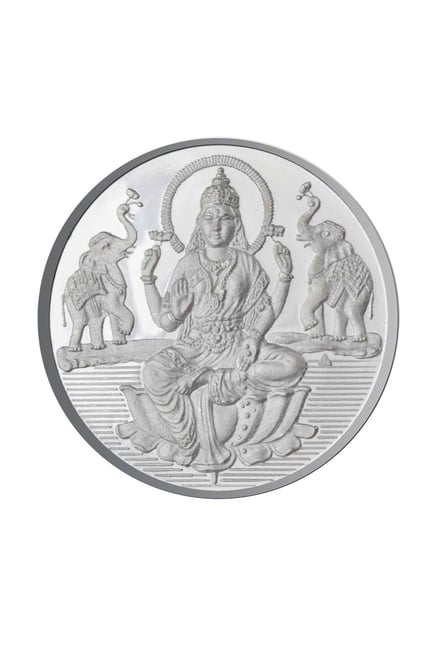 Sri Jagdamba Pearls Lakshmi 999 Silver 20gm Silver Coin