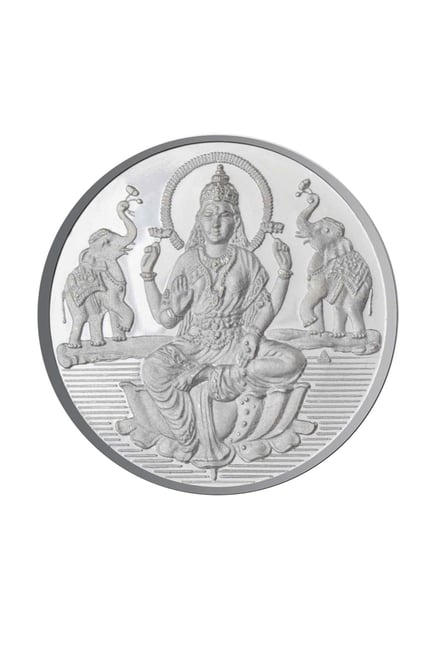 Sri Jagdamba Pearls Lakshmi 999 Silver 50gm Silver Coin