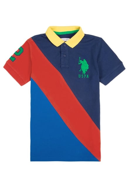 us polo red t shirt