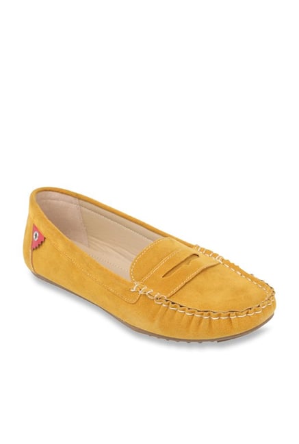 Buy Catwalk Mustard Yellow Loafers for 
