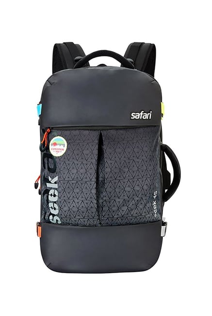 Safari Seek 45L 21 Ob Black Laptop Backpack Safari Accessories TATA CLIQ