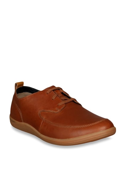 Clarks Mapped Lo Tan Derby Shoes from 
