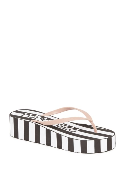 luna blu flip flops