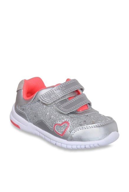 clarks shoes kids silver