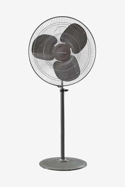 Buy Havells Windstrom 500 Mm 3 Blades Pedestal Fan Black
