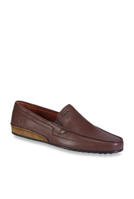 Woodland Brown Casual Loafers from 